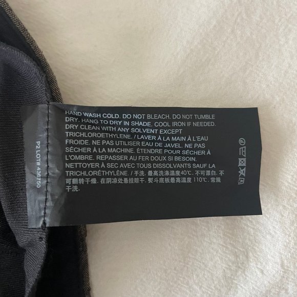 Theory Treeca Linen Blend Pants Size 0 - Picture 8 of 8